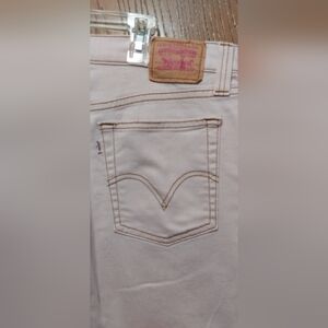 Levi's Soft Pink Denim Pants